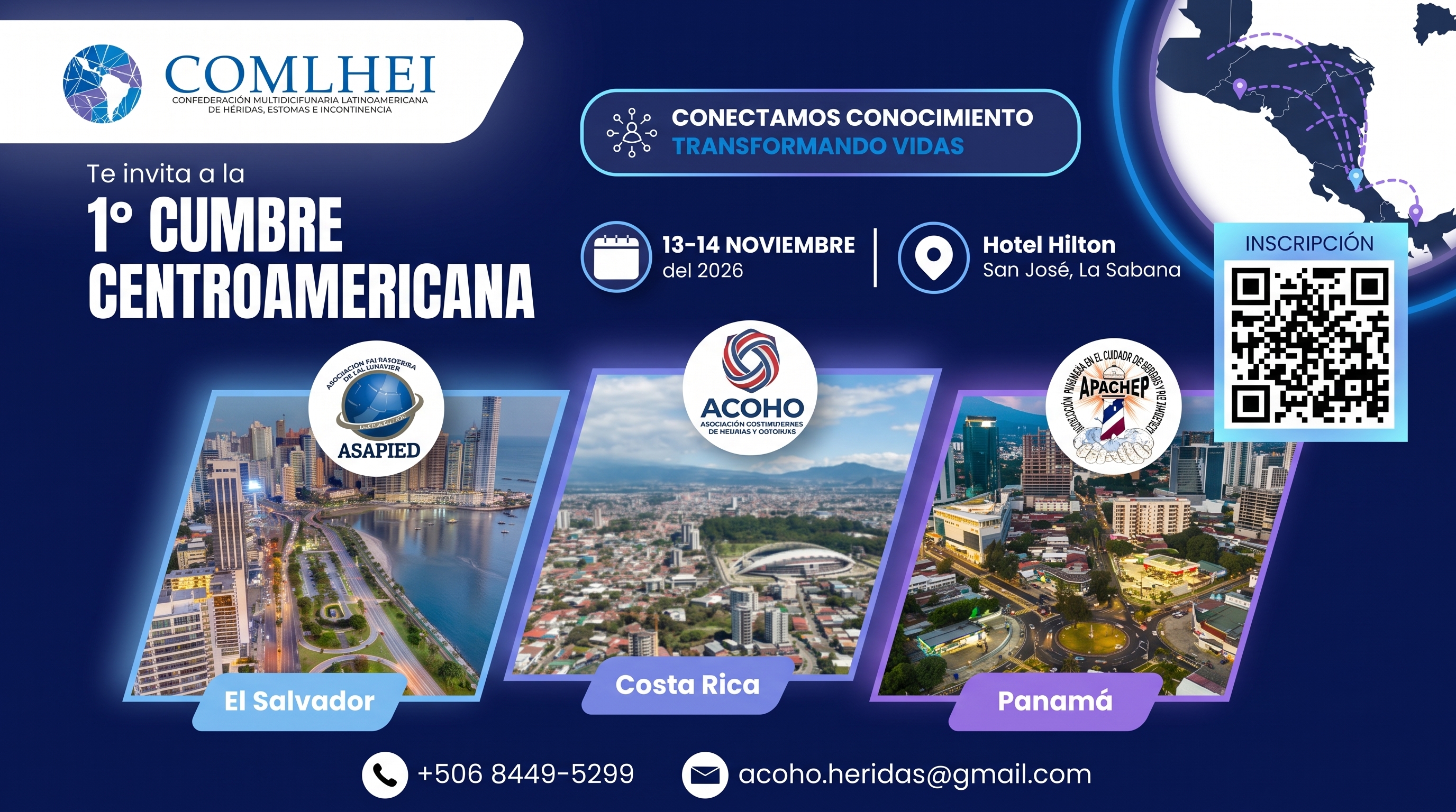 1ª Cumbre Centroamericana COMLHEI - ACOHO 2026 